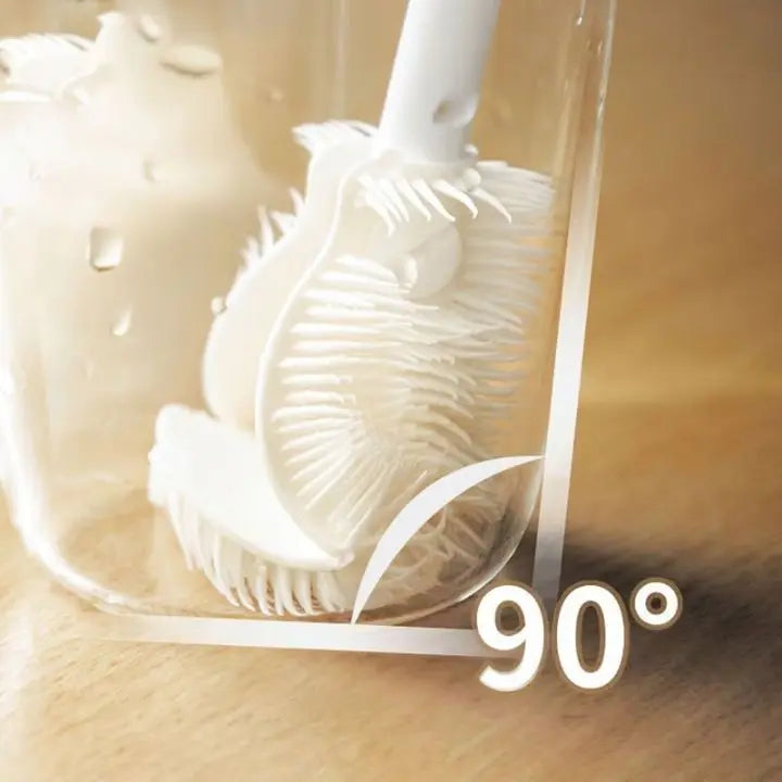 BowLift | Flexible Silicone Bottle Brush – Hygienic Cleaner for Glasses