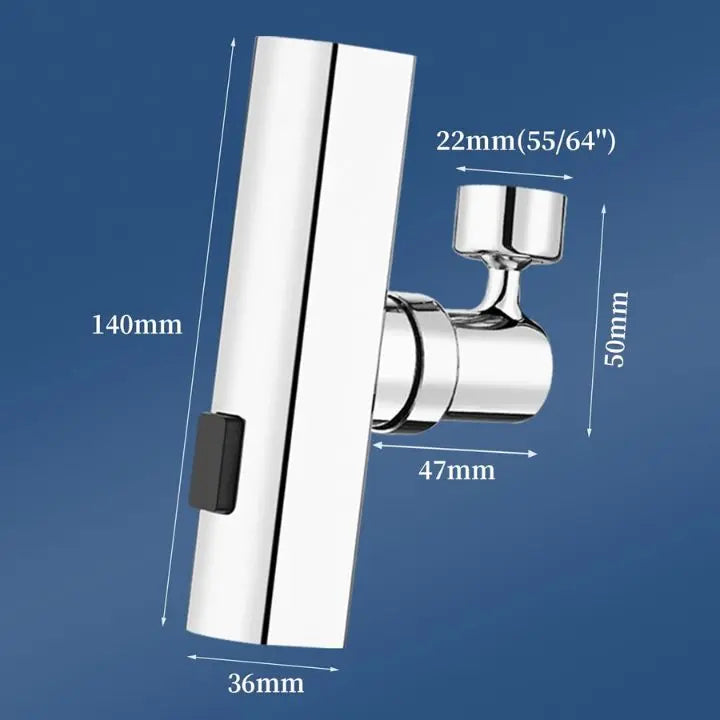 BowLift | Flexible waterfall kitchen faucet with multiple spray modes