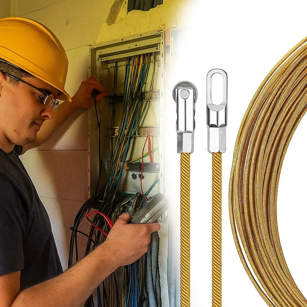 BowLift | Flexible pull wire for electrical and network cables