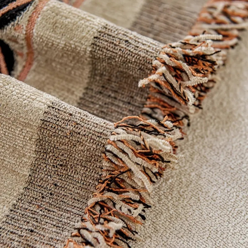 BowLift | Floral Tasseled Boho Sofa Cover