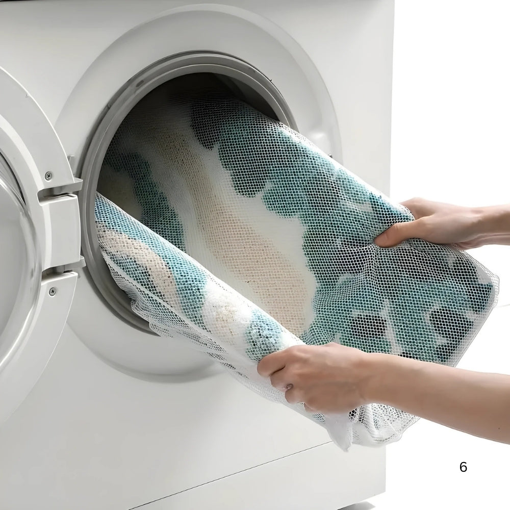 BowLift | Fluffy Ocean Wavy Pattern Bath Mat