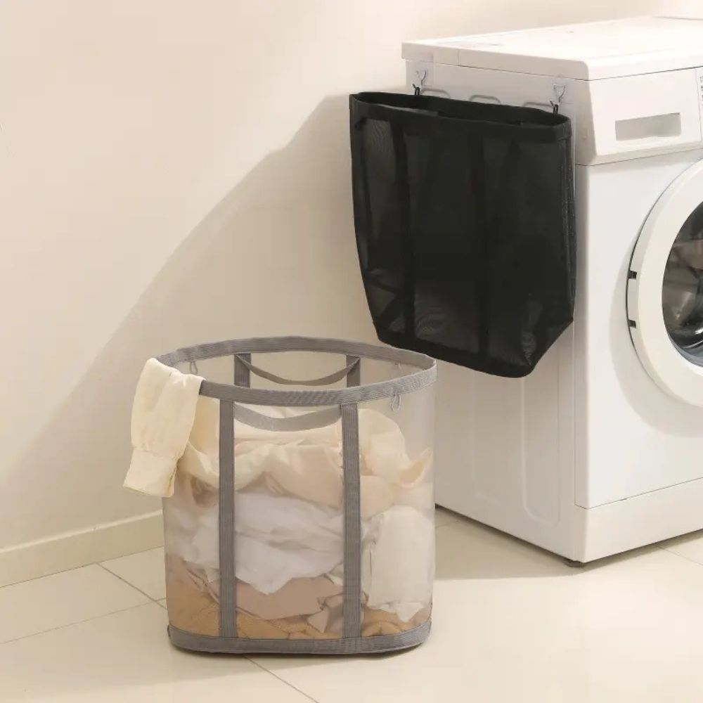 BowLift | Foldable Mesh Laundry Basket