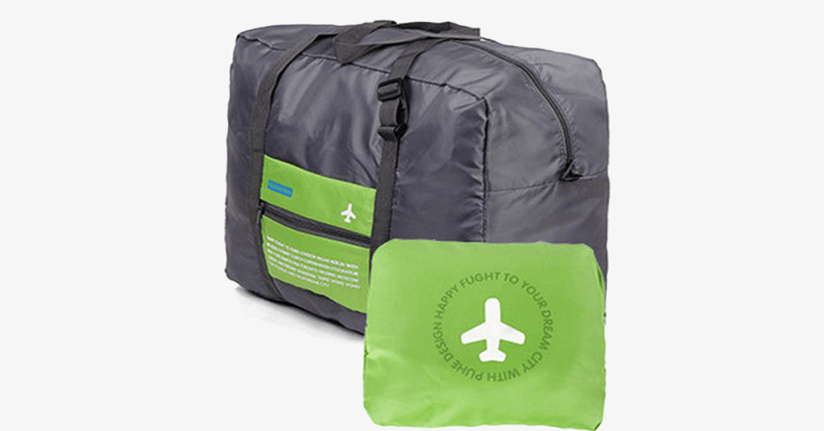 BowLift | Foldable Duffel Bag - Made from nylon with durability - Adjustable straps - Sturdy handle - Foldable design