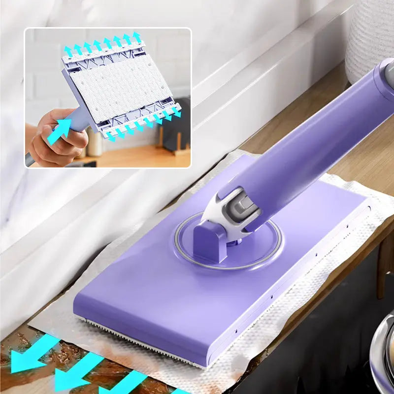 BowLift | Hands-free Cleaning Mop for Wet Wipes – Clean Without Bending