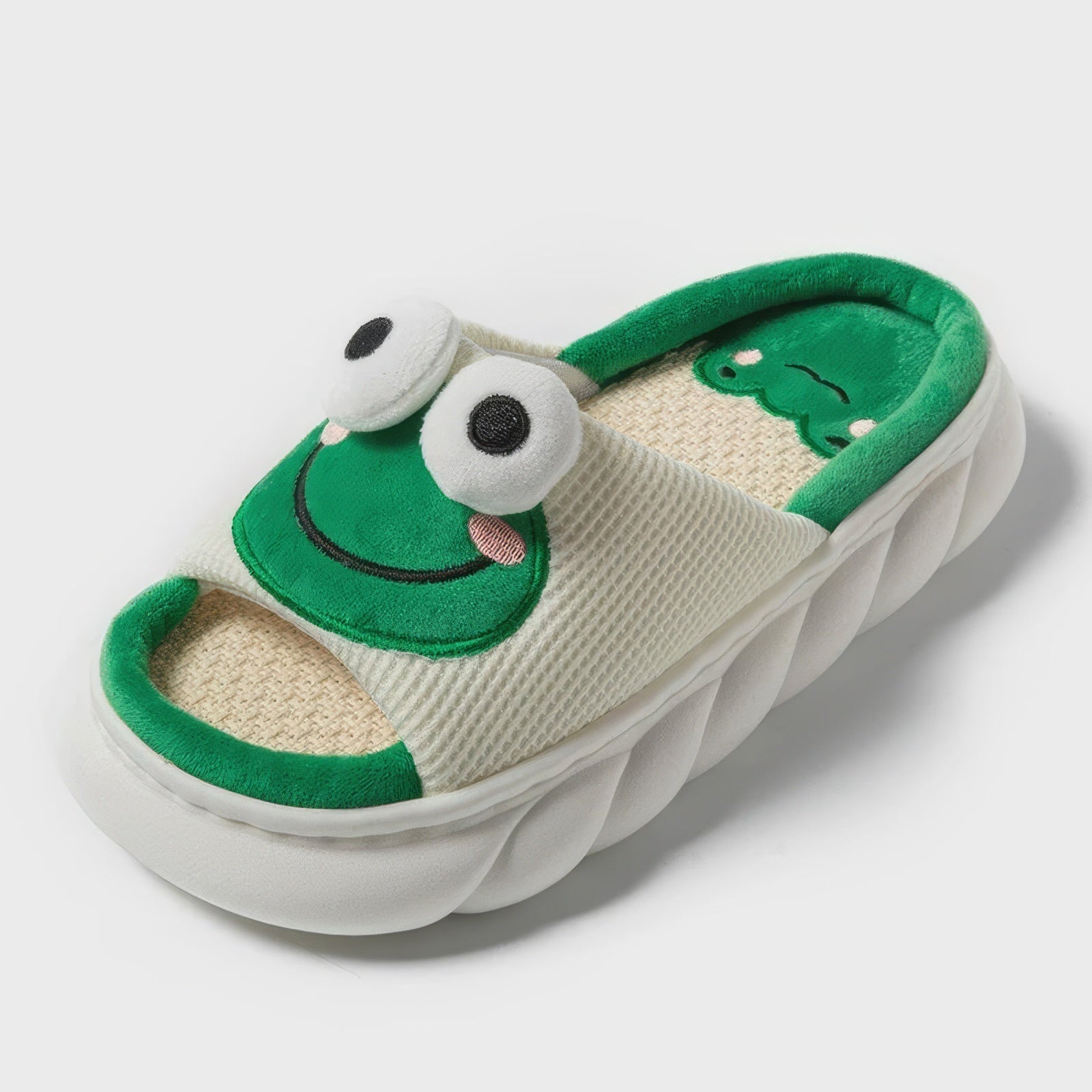 BowLift | 3D Eye Frog Slippers