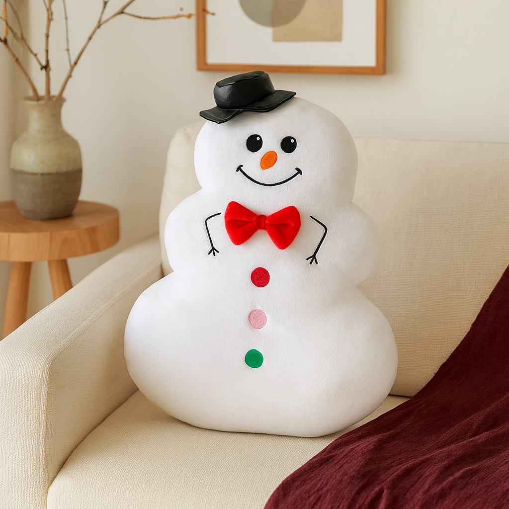 BowLift | Frostvale Plush Christmas Decoration – Festive Carnival Plush Accent for Home and Gift