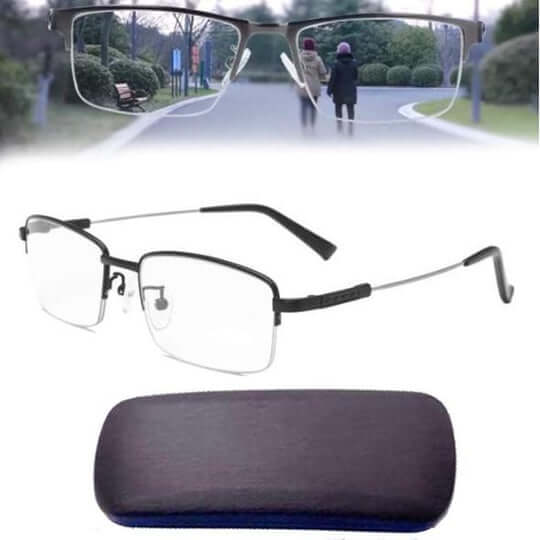 BowLift | German Progressive Glasses | Multi-Focus, Photochromic & Blue Light Protection