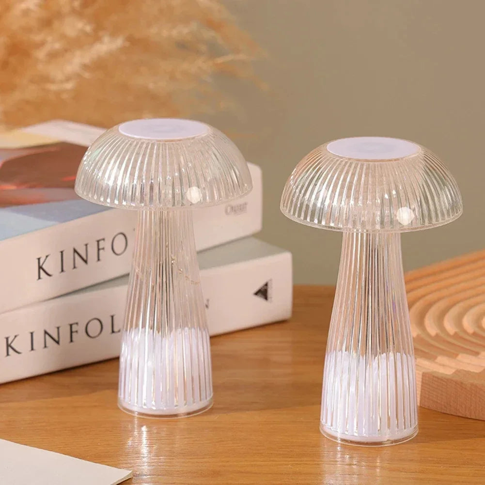 BowLift | Glass Mushroom Lamp