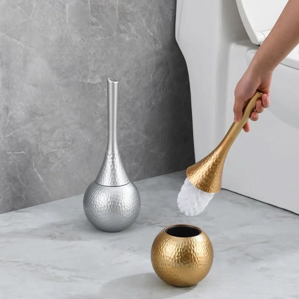 BowLift | Elegant toilet brush in modern gold design for style & hygiene