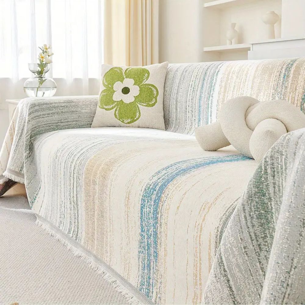 BowLift | Serene Stripes Sofa Cover