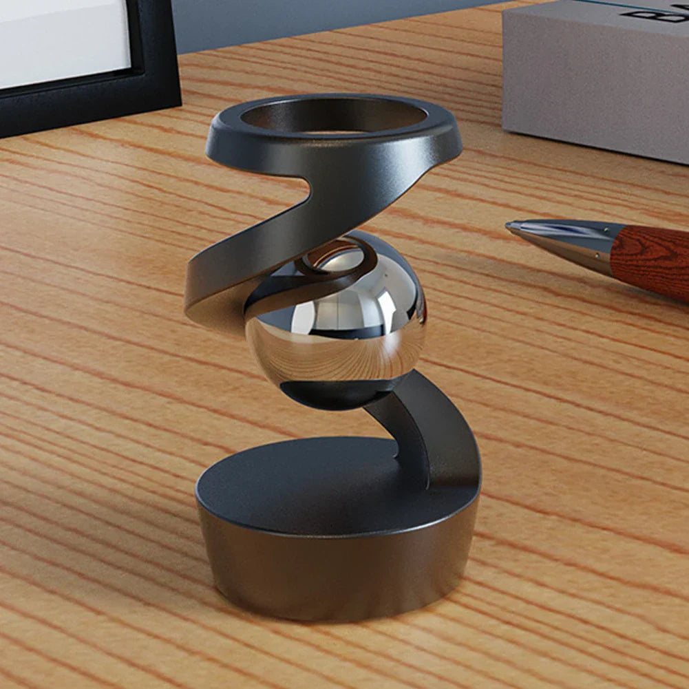 BowLift | Floating Gyroscope Spinner Kinetic Table Toy
