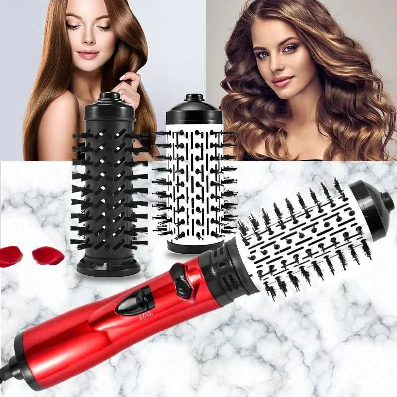 BowLift | 3-in-1 electric hair styler with hairdryer, brush & curling iron function