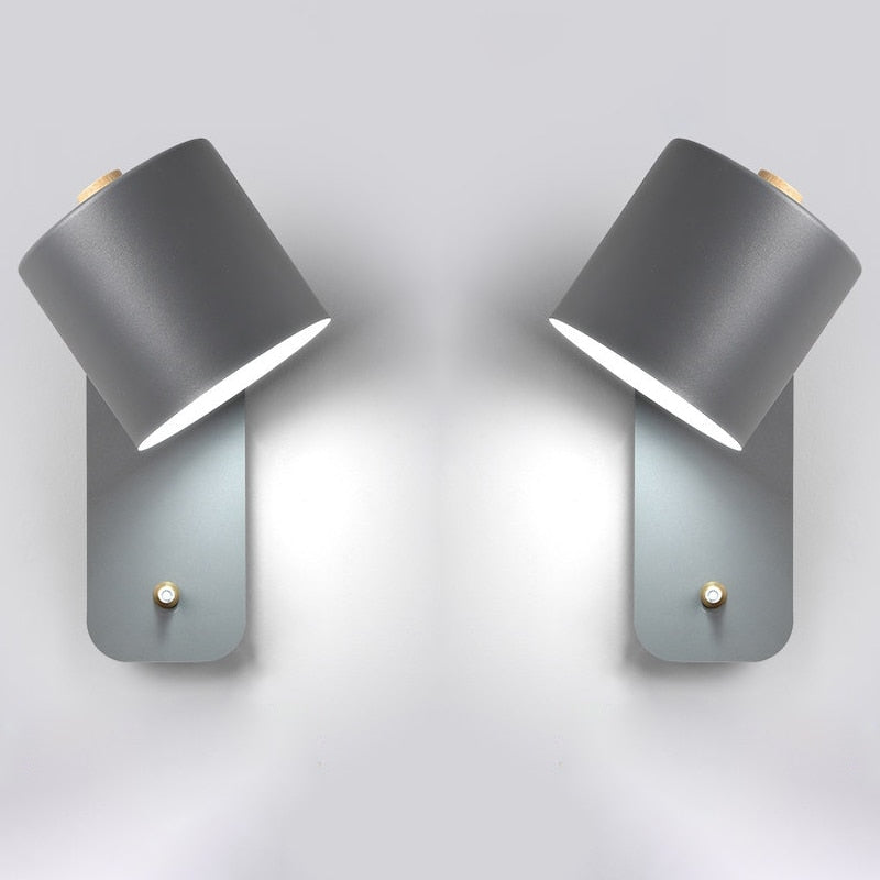 BowLift | Modern LED Wall Lamps with Switch Indoor Home Decor Lights