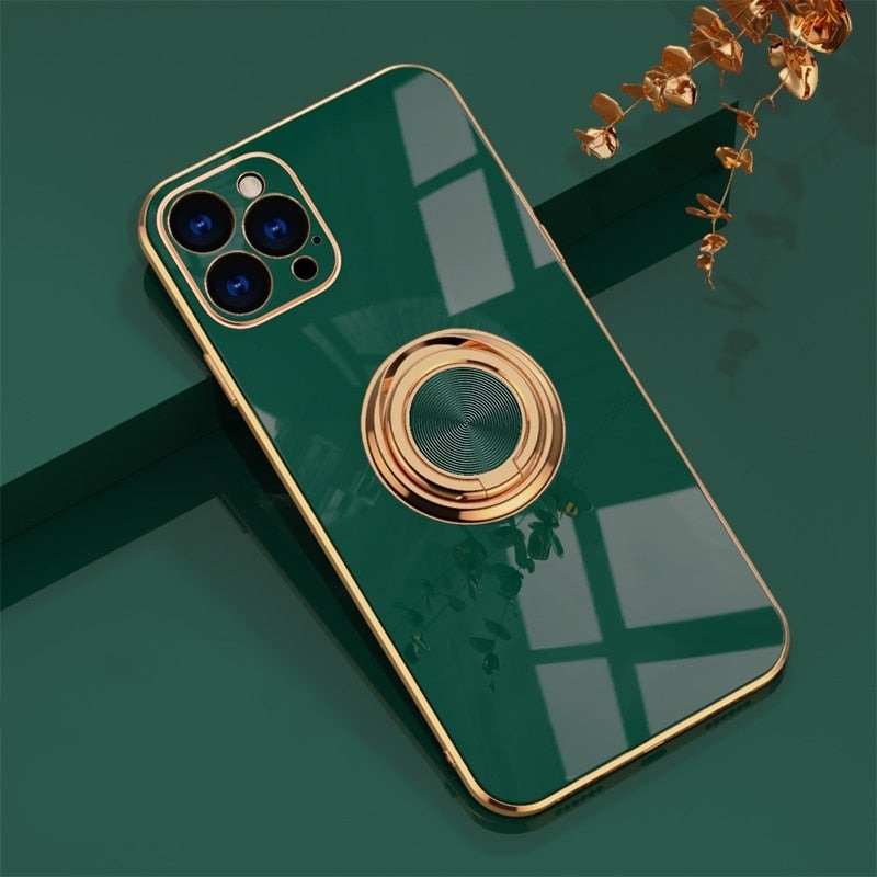BowLift | iPhone Case with Metal Stand Ring