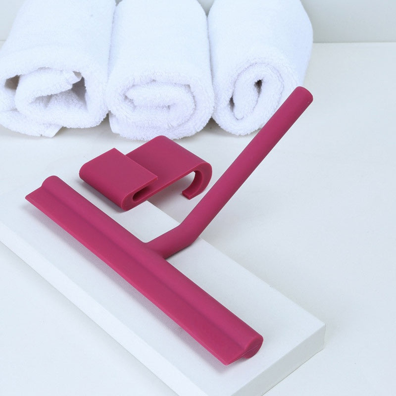 BowLift | Retro Silicone Wiper for the Shower with Storage Holder