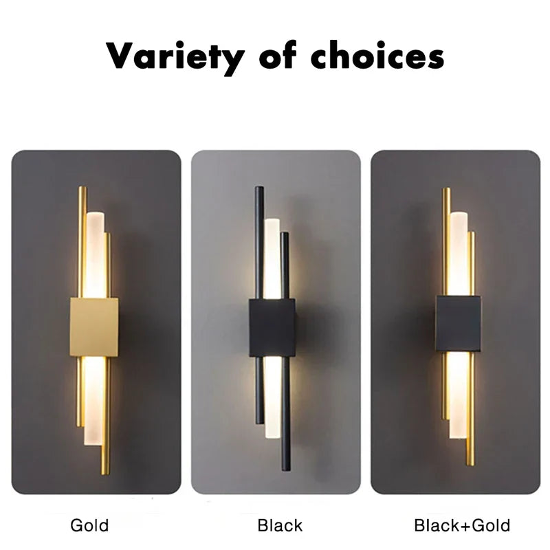 BowLift | Modern LED Wall Lamp: Indoor Lighting for Home, Bedroom, Nightstand, Living Room, Hotel, and Hallway Decoration