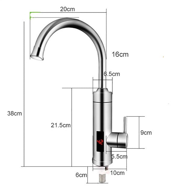 BowLift | Electric Kitchen Faucet – Instant Hot & Cold Water for Effortless Efficiency