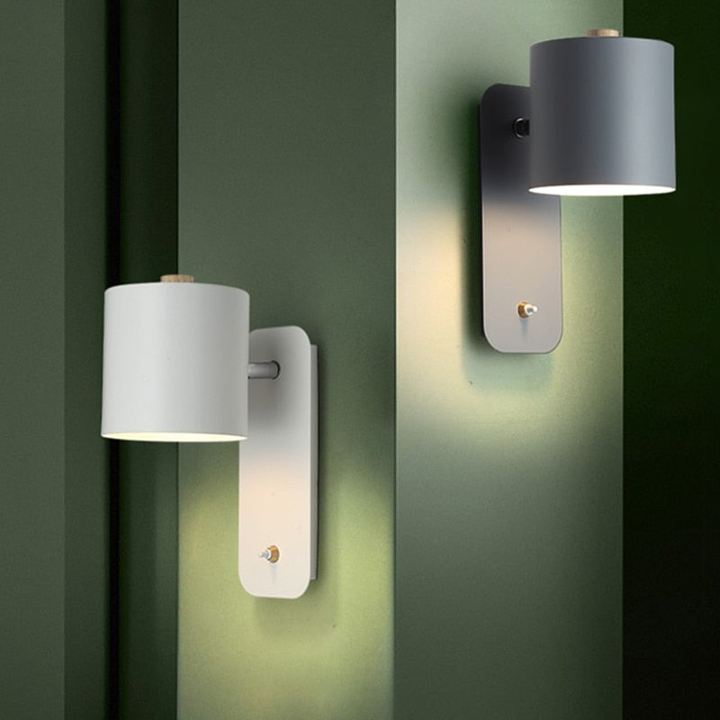 BowLift | Modern LED Wall Lamps with Switch Indoor Home Decor Lights