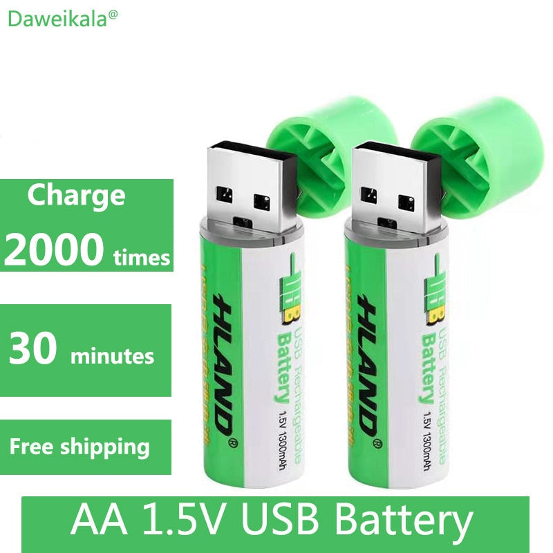 BowLift | 2 pieces USB rechargeable battery