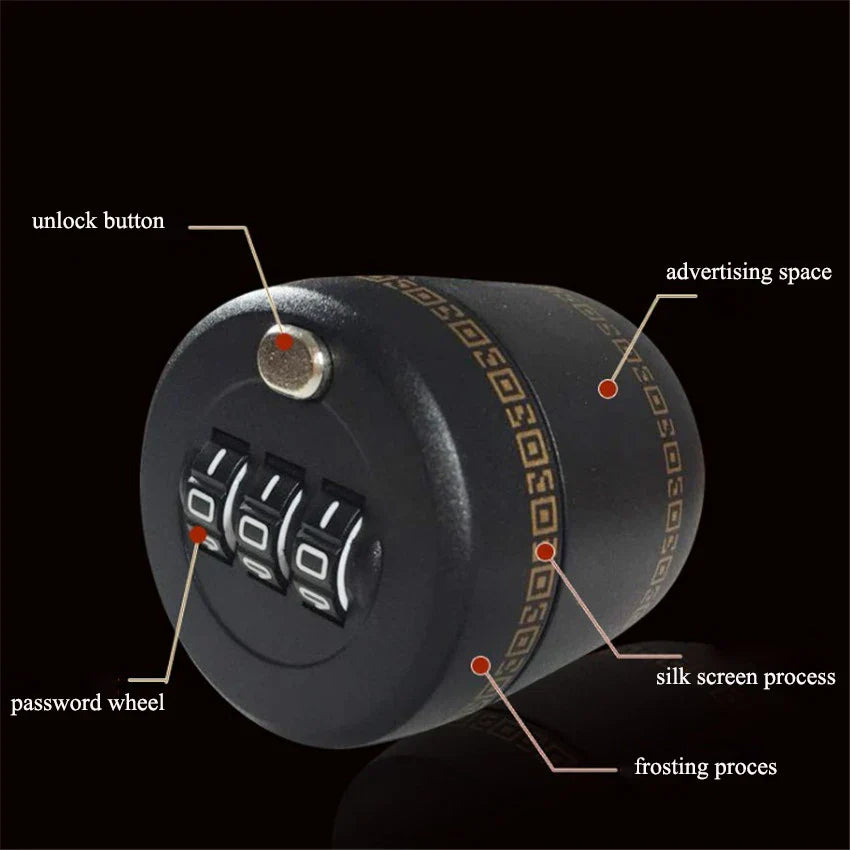 BowLift | Drink Safe Reusable Childproof Password Lock Wine Bottle Stopper