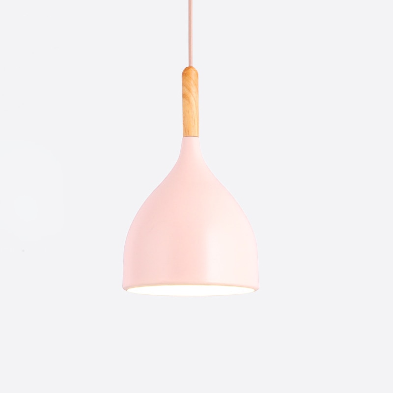 BowLift | Talon - Modern Drop-Shaped Wooden Pendant Light Scandinavian Ceiling Light