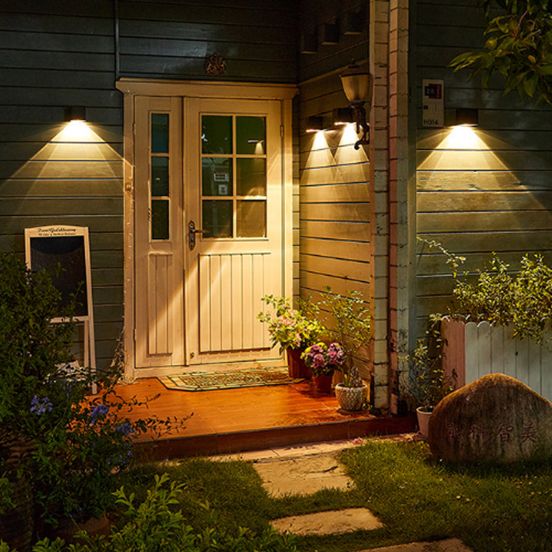 BowLift | GlowBeam – Elegant Outdoor Wall Lamp for Mood Lighting