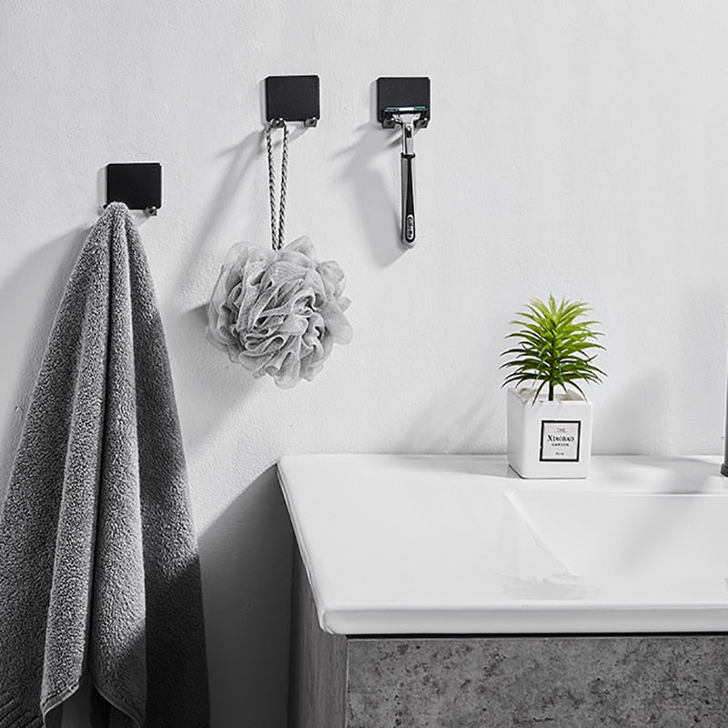 BowLift | Punch-free Razor Holder Storage Hook (1/2/3 Pieces) - Wall Mounted Men's Razor Shelf for the Bathroom