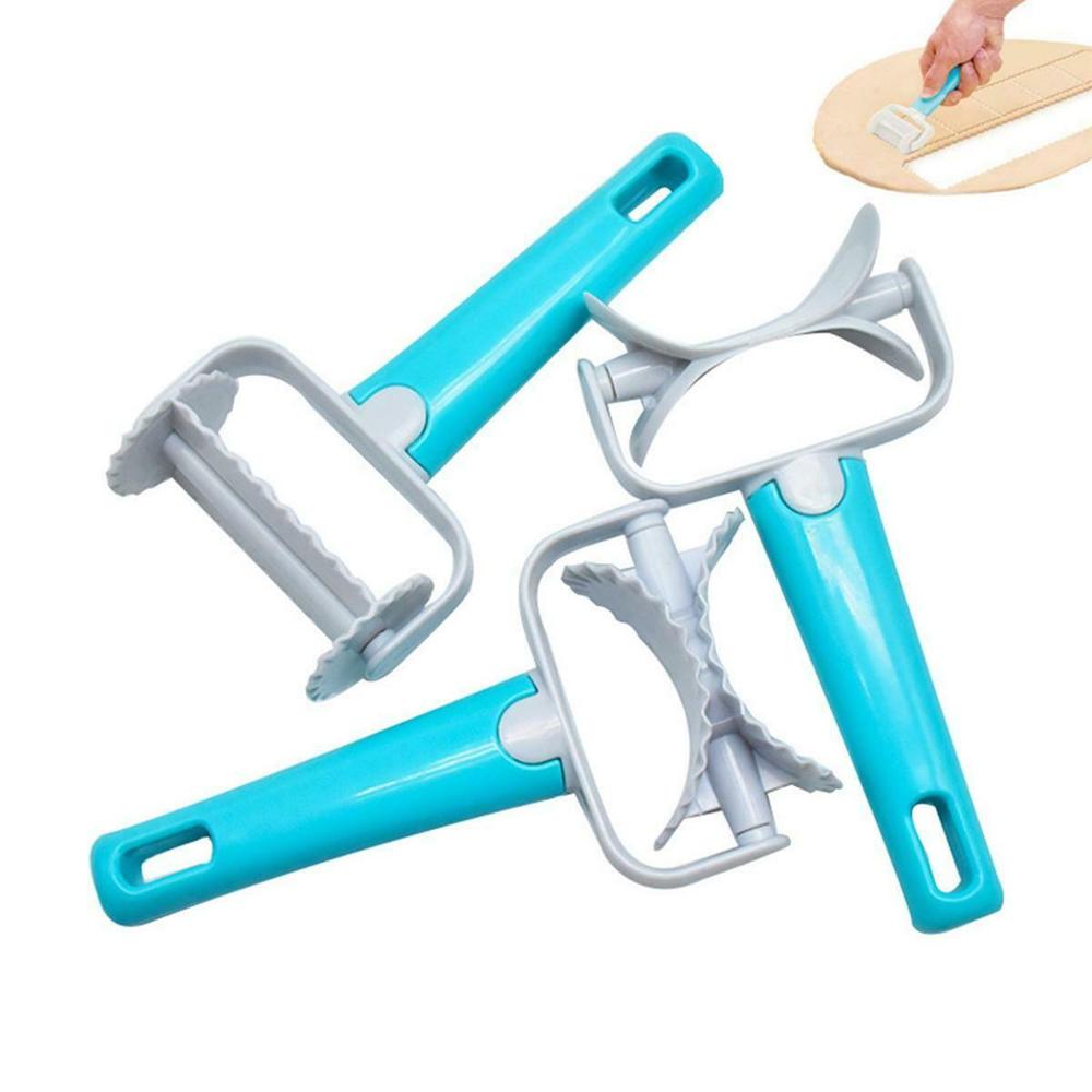 BowLift | 3Pcs Cake Decorating Dough Cutter Roller