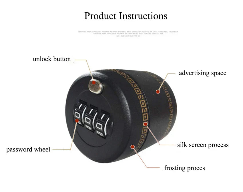 BowLift | Drink Safe Reusable Childproof Password Lock Wine Bottle Stopper