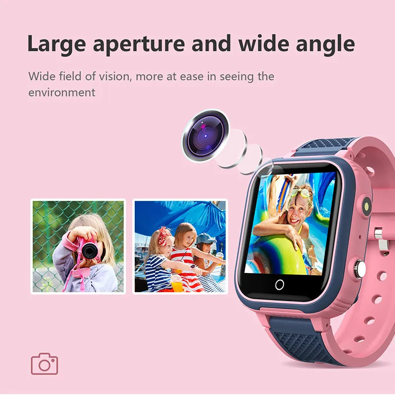 BowLift | LT21 4G Kids Smartwatch with GPS, WiFi, Video Call, SOS, IP67 waterproof - Kids safety tracker and location monitoring cell phone watch