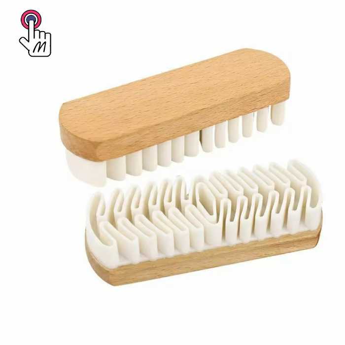 BowLift | Gentle Rubber Shoe Brush