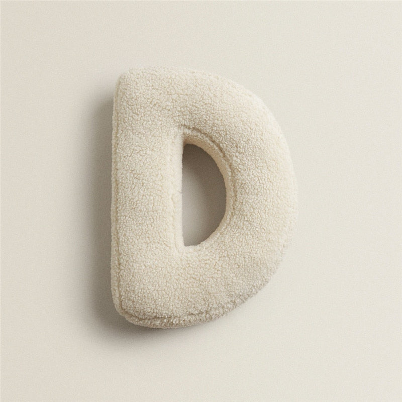 BowLift | Alphabet Letter Fleece Pillow