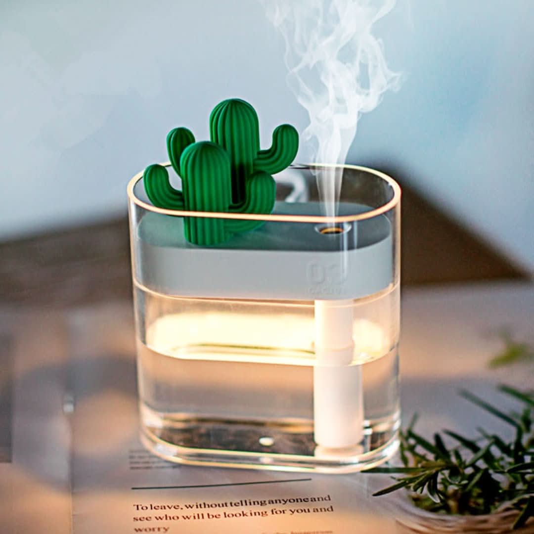 BowLift | Ultrasound quiet air humidifier Cactus