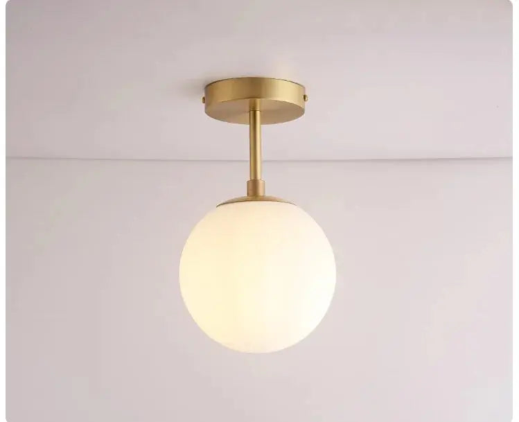 BowLift | Elegant ball ceiling lamp with LED bulb for your chic space