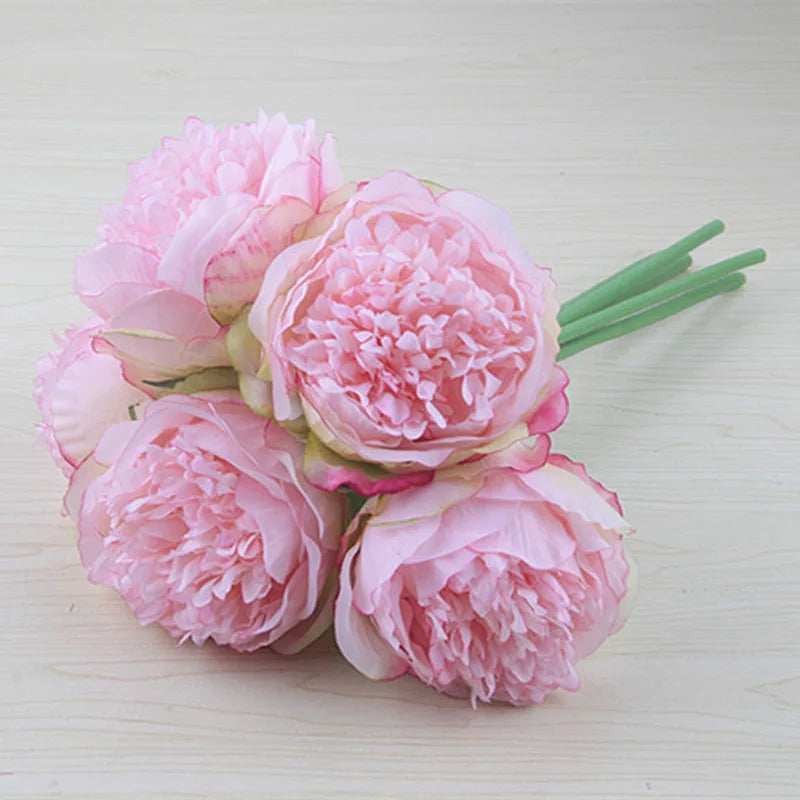 BowLift | Large Peony Silk Flower Bouquet Set
