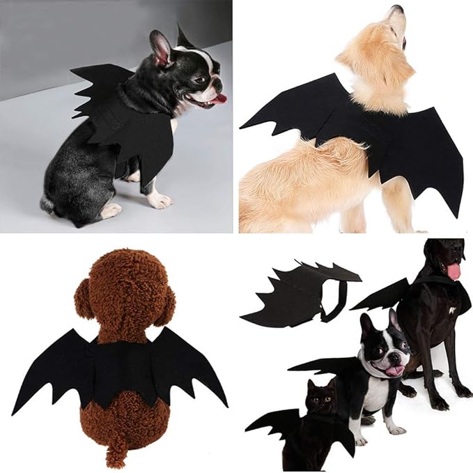 BowLift | Halloween Dog Costume Bat Wings