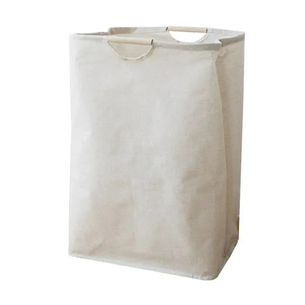 BowLift | Foldable Cotton Linen Laundry Basket (Japanese Style)