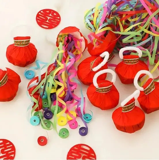 BowLift | Handy Paper Streamer – Colorful Decoration without Confetti Chaos