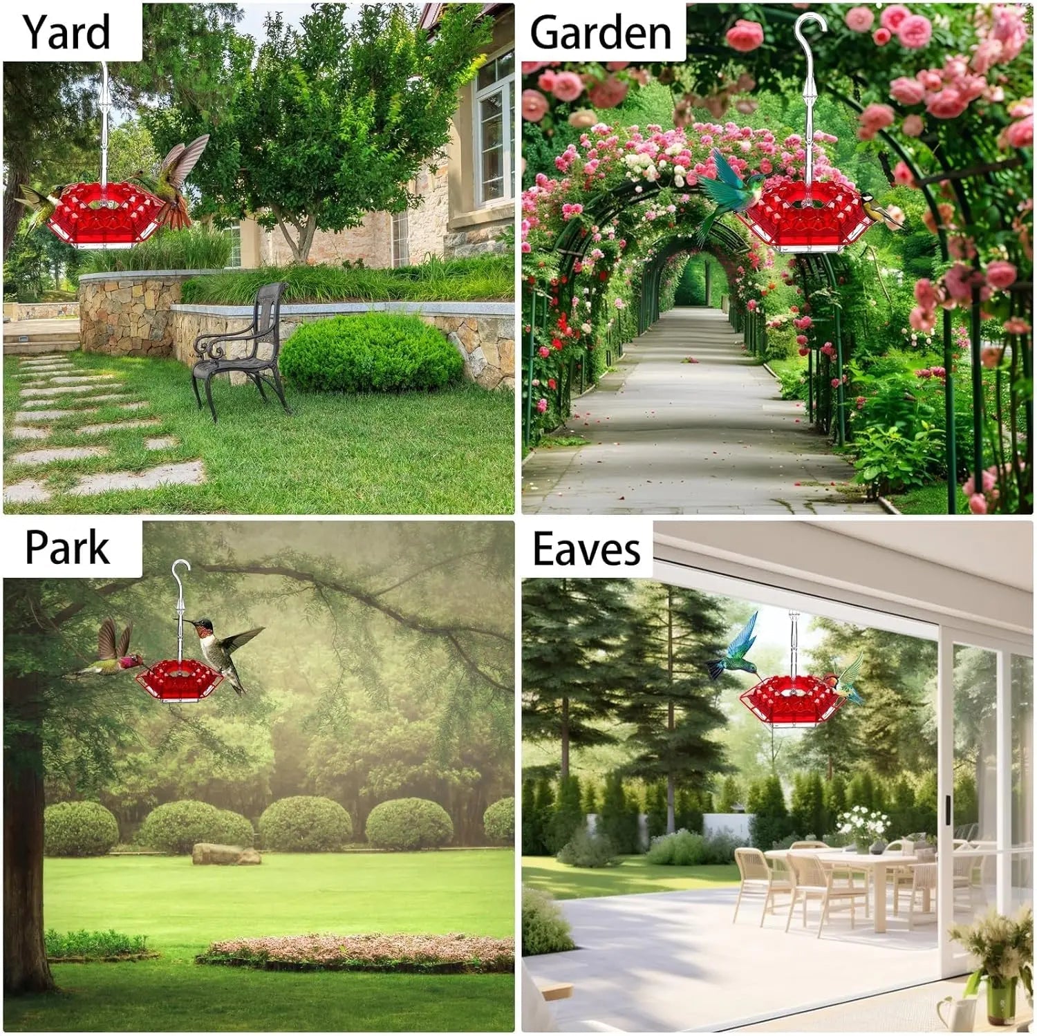 BowLift | Hanging Nectar Dispenser – Attracts Hummingbirds & Keeps Insects Away