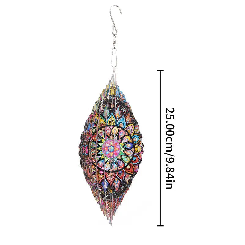 BowLift | Hanging Wind Chime made of Metal for Balcony and Garden