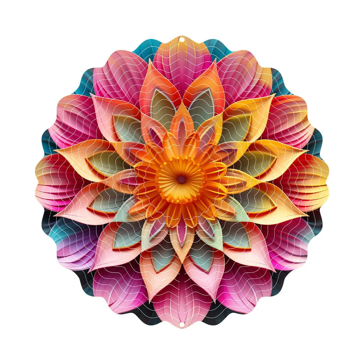 BowLift | Hanging Wind Chime made of Metal for Balcony and Garden