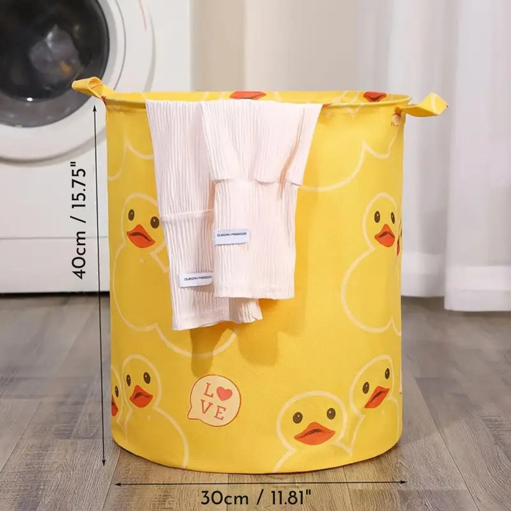 BowLift | Happy Duck Waterproof Laundry Basket