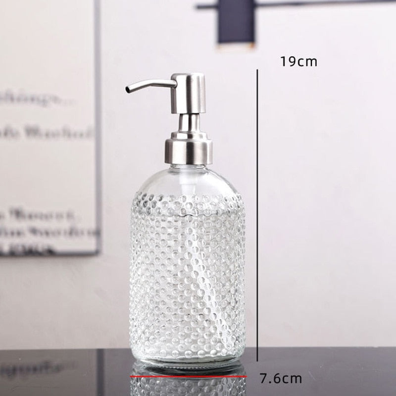 BowLift | Glass Liquid Soap Dispenser