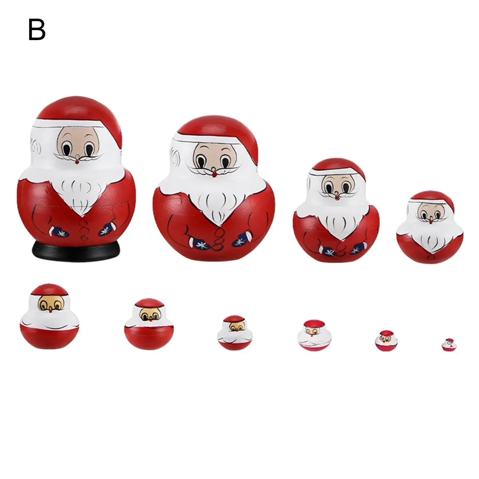 BowLift | 10 pieces/set wooden Russian matryoshka dolls