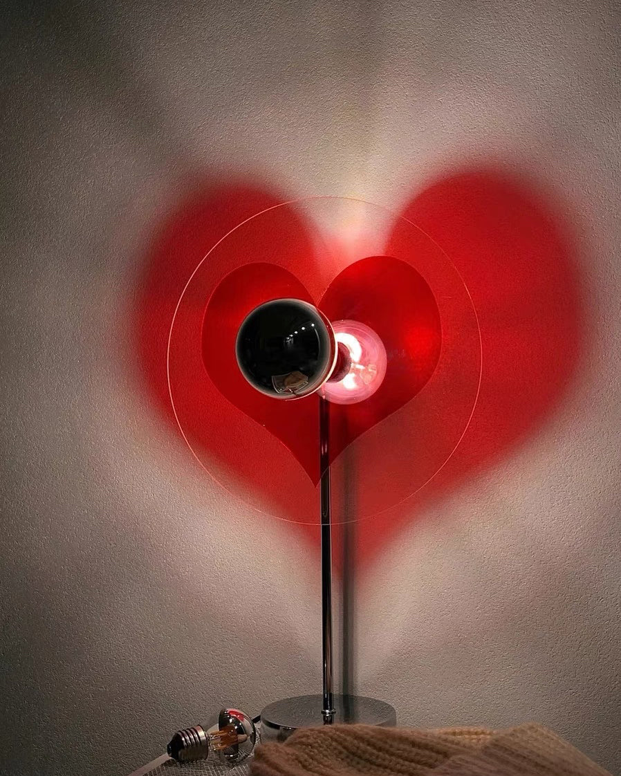 BowLift | LoveGlow – Elegant Table Lamp with Rechargeable LED