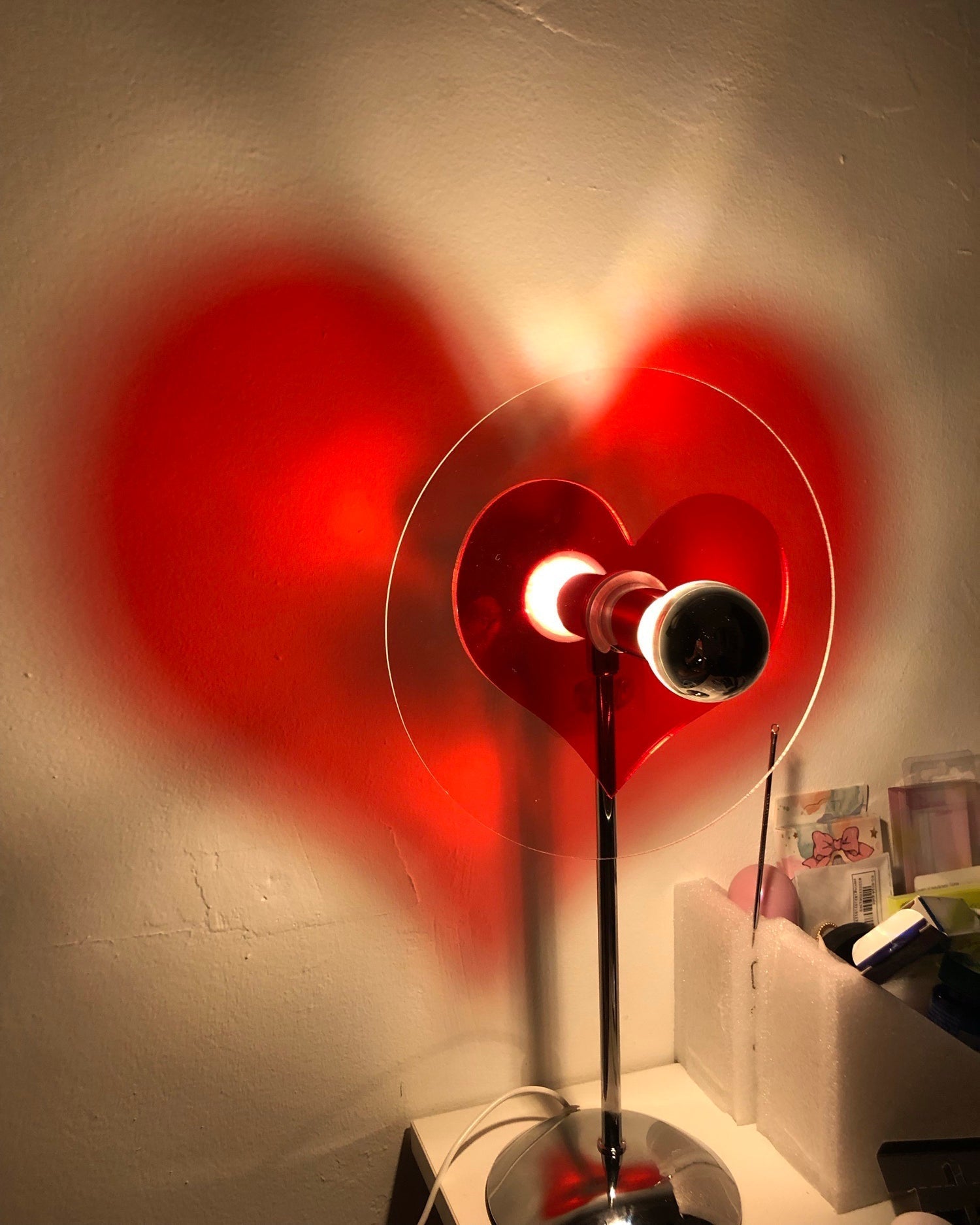 BowLift | LoveGlow – Elegant Table Lamp with Rechargeable LED