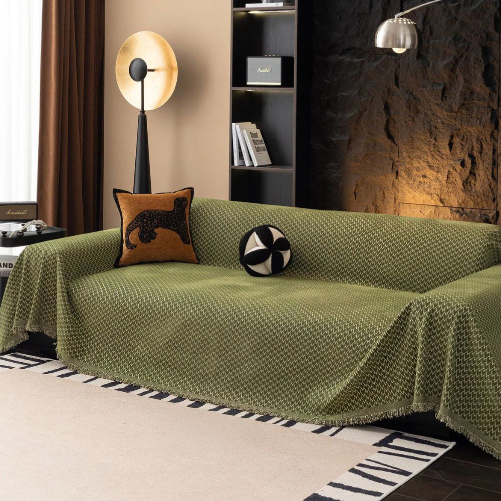 BowLift | Heritage Zigzag Sofa Cover