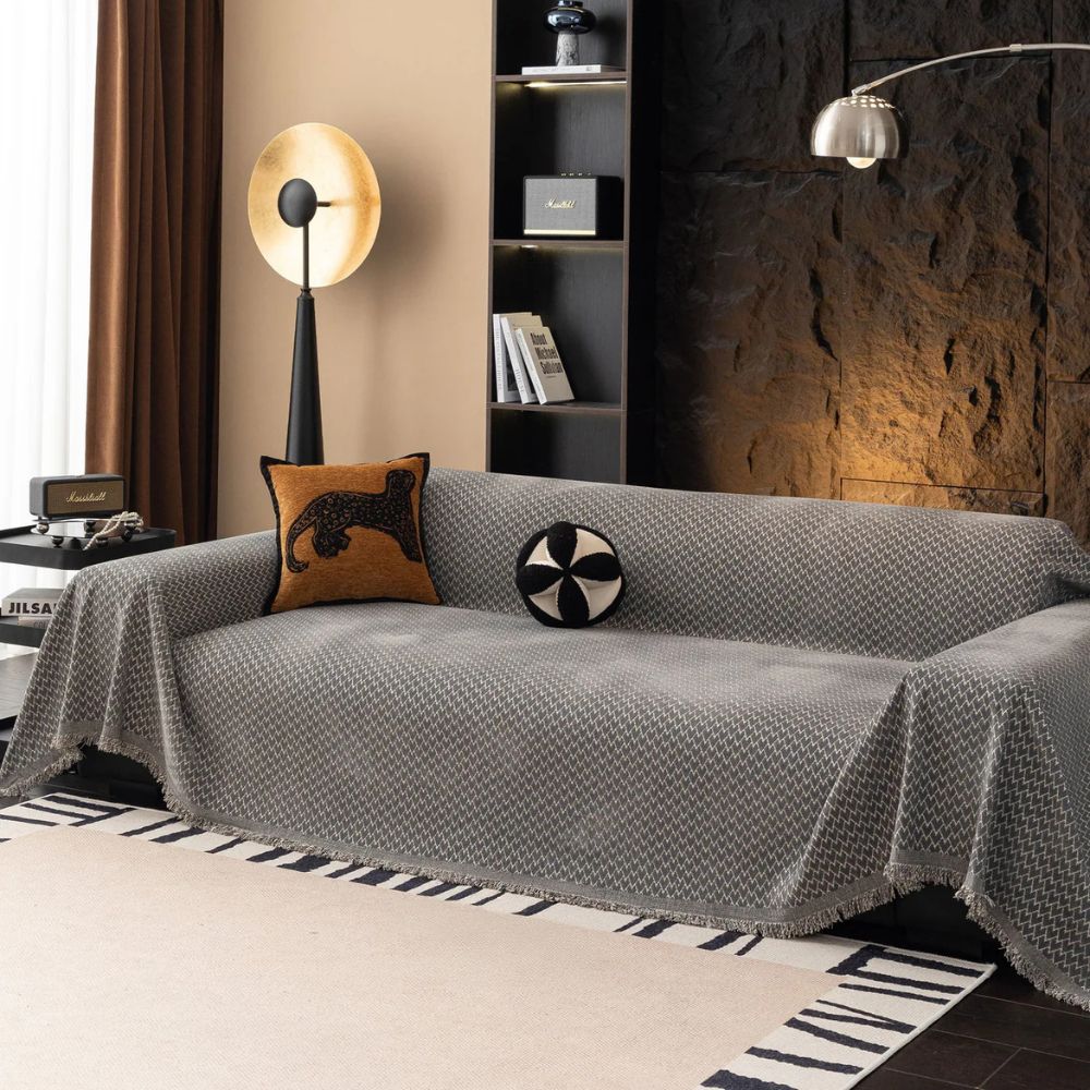 BowLift | Heritage Zigzag Sofa Cover