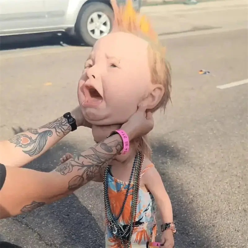 BowLift | Heulbaby with Mohawk hairstyle – Loud, crazy & party-ready