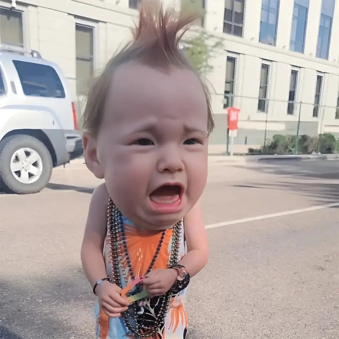 BowLift | Heulbaby with Mohawk hairstyle – Loud, crazy & party-ready